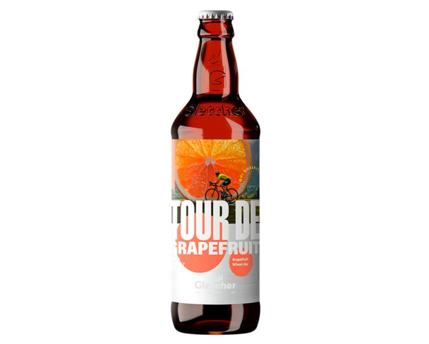 Пиво ГЛЕТЧЕР Тур Де Грейпфрут 5.4% 500мл ст/б / интернет-магазин напитков Лоза в Улан-Удэ