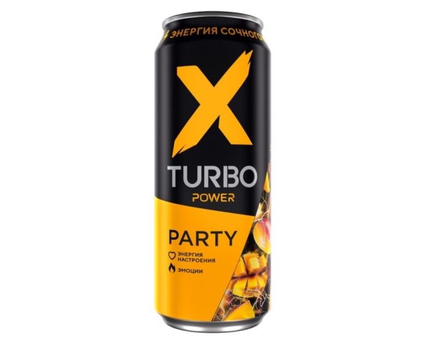 Напиток энерг Х-ТУРБО Манго 450мл ж/б / интернет-магазин напитков Лоза в Улан-Удэ