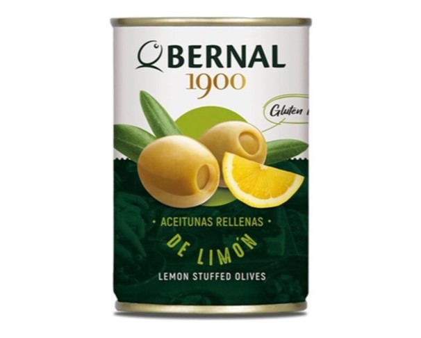 Оливки БЕРНАЛ с лимоном 292г ж/б / интернет-магазин напитков Лоза в Улан-Удэ