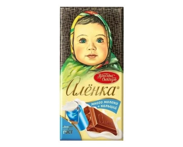 Шоколад АЛЕНКА много молока+Са 75г / интернет-магазин напитков Лоза в Улан-Удэ