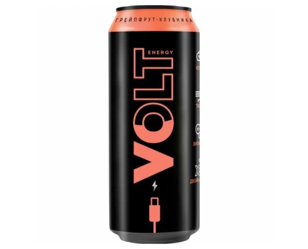 Напиток энерг ВОЛЬТ Грейпфрут клубника 450мл / интернет-магазин напитков Лоза в Улан-Удэ