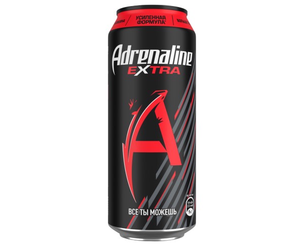 Напиток АДРЕНАЛИН Экстра 449мл ж/б / интернет-магазин напитков Лоза в Улан-Удэ