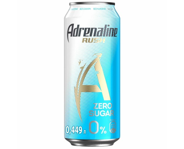 Напиток АДРЕНАЛИН Без сахара 449мл ж/б / интернет-магазин напитков Лоза в Улан-Удэ