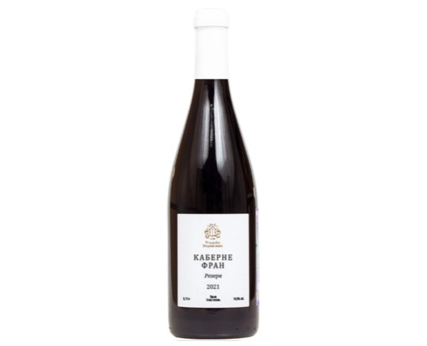 Вино России УСАДЬБА ПЕРОВСКИХ Каберне Фран Резерв красное сухое 14% 750мл / интернет-магазин напитков Лоза в Улан-Удэ