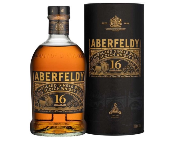 Виски АБЕРФЕЛДИ 16 лет шотл. односолодовый 40% 700мл п/у / интернет-магазин напитков Лоза в Улан-Удэ