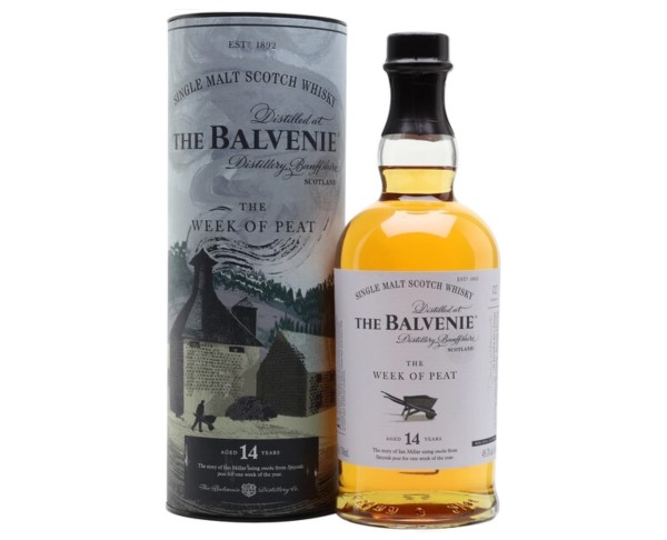 Виски БАЛВЭНИ Вик оф Пит 14 лет шотл. односолодовый 48,3% 700мл п/у / интернет-магазин напитков Лоза в Улан-Удэ