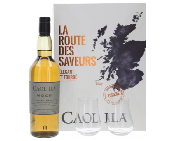 Виски КАОЛ Айла Мох шотл. односолодовый 43% 700мл п/у + 2 стакана / интернет-магазин напитков Лоза в Улан-Удэ