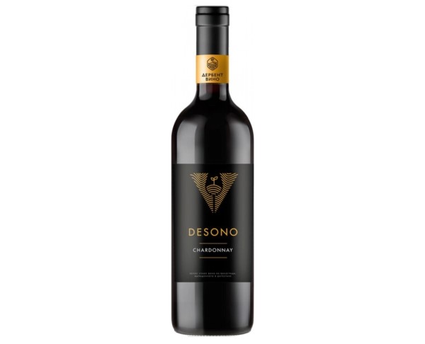 Вино России ДЭСОНО Шардоне белое сухое 12,5% 750мл / интернет-магазин напитков Лоза в Улан-Удэ