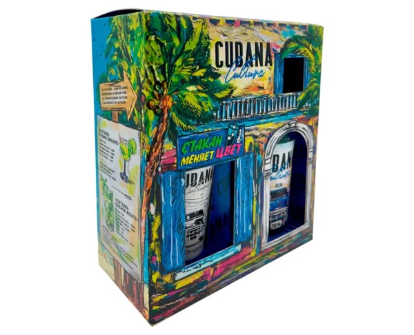 Ром КУБАНА КУЛЬТУРА невыдерж. 40% 700мл п/у + алюмин. стакан / интернет-магазин напитков Лоза в Улан-Удэ