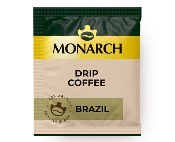 Кофе МОНАРХ Арабика Бразилия 11г дрип пакет 1шт / интернет-магазин напитков Лоза в Улан-Удэ
