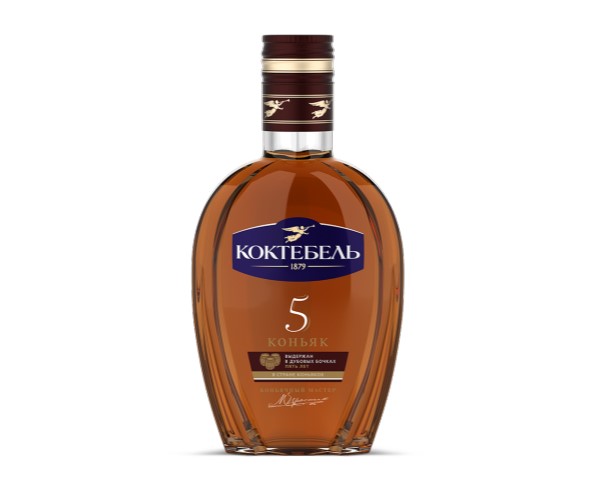 Коньяк России КОКТЕБЕЛЬ 40% 5 лет 250мл / интернет-магазин напитков Лоза в Улан-Удэ