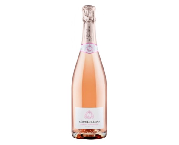 Вино игристое ЛЕОПОЛЬД ЛЕМАН Креман де Бордо розовое брют 12% 750мл / интернет-магазин напитков Лоза в Улан-Удэ