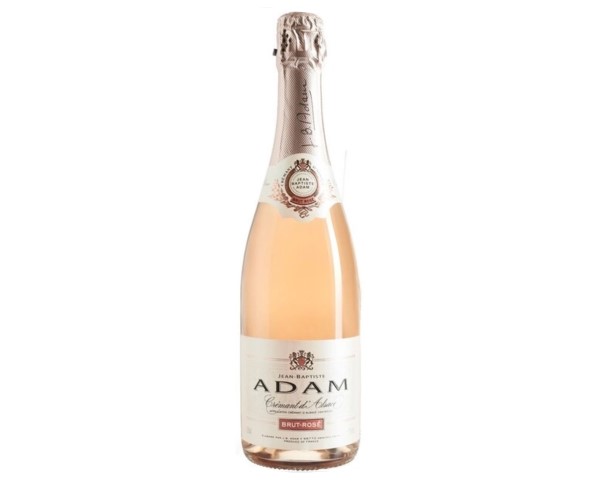 Вино игристое ЖАН-БАТИСТ АДАМ Креман д'Эльзас Розе розовое брют 12% 750мл / интернет-магазин напитков Лоза в Улан-Удэ