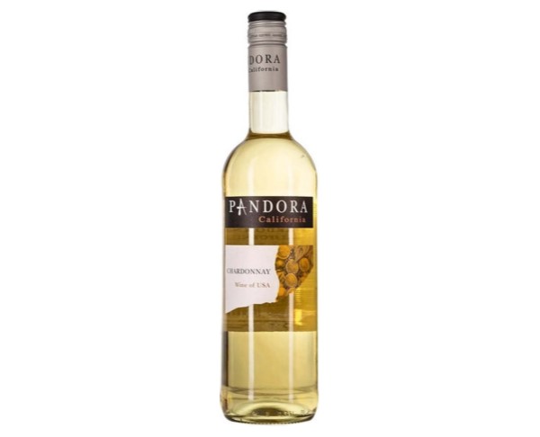 Вино ПАНДОРА Шардоне белое сухое 12,5% 750мл / интернет-магазин напитков Лоза в Улан-Удэ