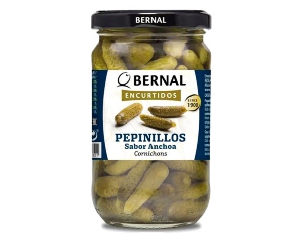 Корнишоны БЕРНАЛ 300г ст/б / интернет-магазин напитков Лоза в Улан-Удэ