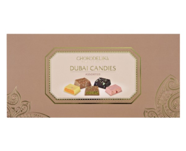 Конфеты ШОКОДЕЛИКА с нач  Дубай Ассорти 125г / интернет-магазин напитков Лоза в Улан-Удэ