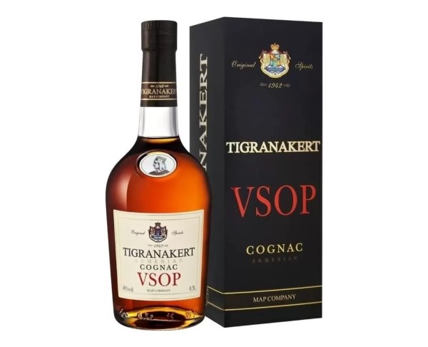 Коньяк ТИГРАНАКЕРТ VSOP 6 лет 40% 500мл / интернет-магазин напитков Лоза в Улан-Удэ