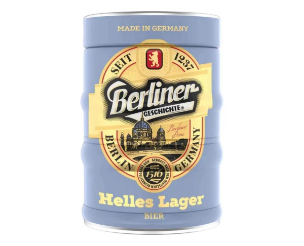 Пиво БЕРЛИНА Лагер Экспорт 1237 4,1% 5л ж/б / интернет-магазин напитков Лоза в Улан-Удэ