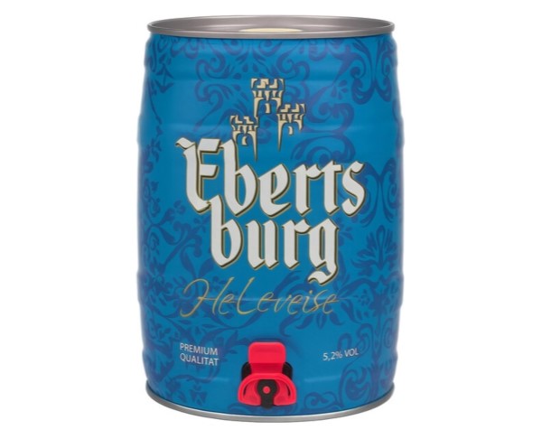 Пиво ЭБЕРТСБУРГ Хефевайцен 5,2% 5л ж/б / интернет-магазин напитков Лоза в Улан-Удэ