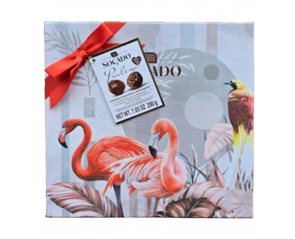Конфеты SOCADO Фламинго 200г / интернет-магазин напитков Лоза в Улан-Удэ