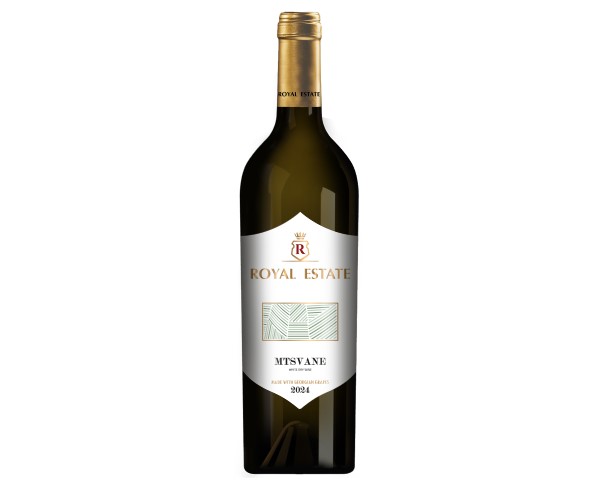 Вино РОЙАЛ ИСТЕЙТ Мцване белое сухое выдержанное 11-13% 750мл / интернет-магазин напитков Лоза в Улан-Удэ