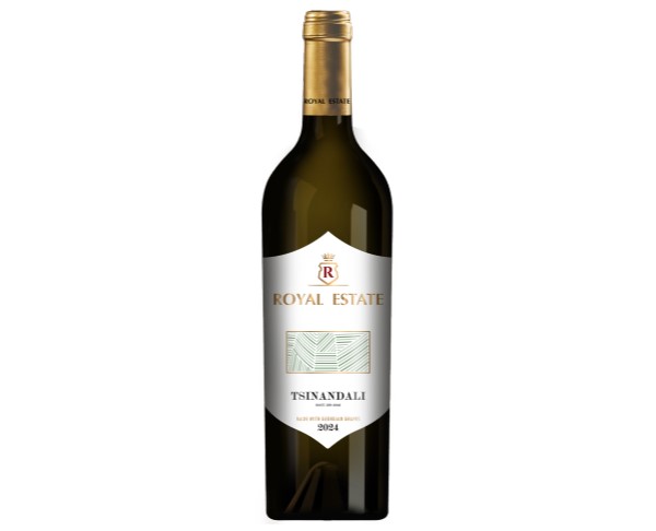 Вино РОЙАЛ ИСТЕЙТ Цинандали белое сухое 11-13% 750мл / интернет-магазин напитков Лоза в Улан-Удэ