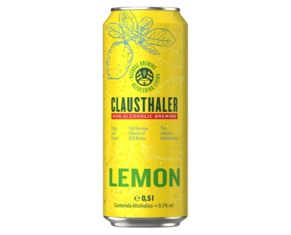 Пиво КЛАУСТАЙЛЕР Лимон б/а 500мл ж/б / интернет-магазин напитков Лоза в Улан-Удэ