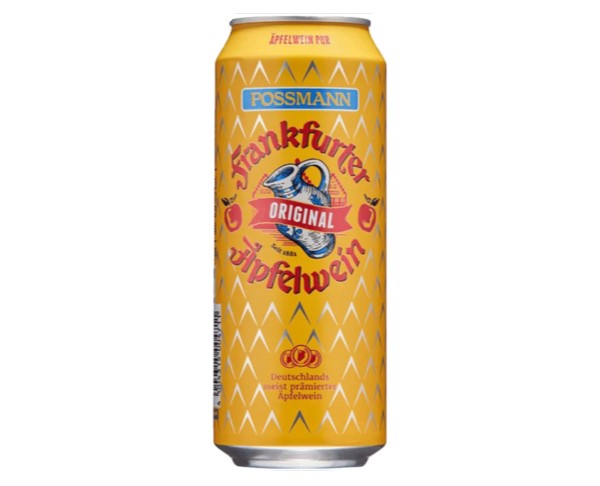 Сидр ПОССМАНН Франкфуртский ябл 6% 500мл ж/б / интернет-магазин напитков Лоза в Улан-Удэ