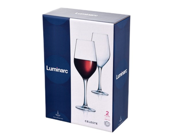 Набор бокалов Luminarc Селест д/вина 450мл 2шт / интернет-магазин напитков Лоза в Улан-Удэ