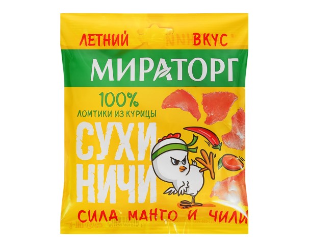 Сухиничи МИРАТОРГ Куриные манго-чили 40г / интернет-магазин напитков Лоза в Улан-Удэ