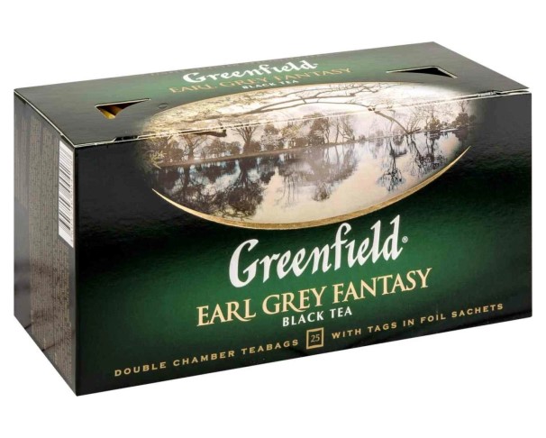 Чай GREENFIELD Эрл Грей Фантазия 25*2г / интернет-магазин напитков Лоза в Улан-Удэ
