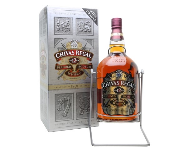 Виски ЧИВАС РИГАЛ 12 лет 4,5л п/у / интернет-магазин напитков Лоза в Улан-Удэ