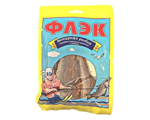 Рыба ФЛЭК Янтарная с перцем 50г / интернет-магазин напитков Лоза в Улан-Удэ