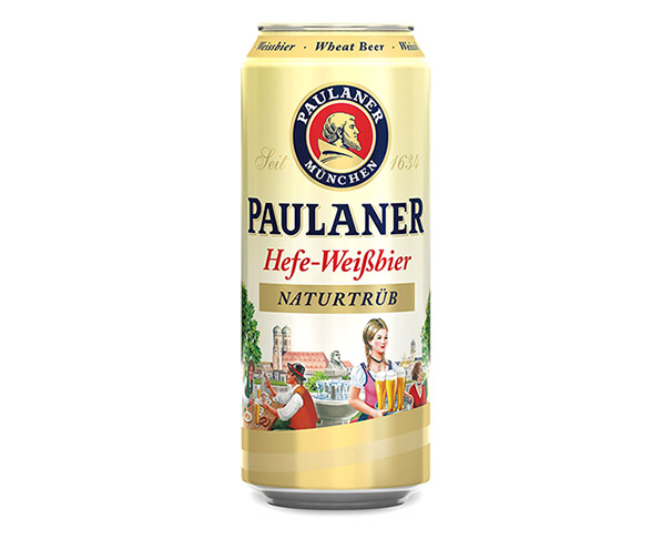 Пиво ПАУЛАЙНЕР Вайсбир 5,5% 500мл ж/б / интернет-магазин напитков Лоза в Улан-Удэ