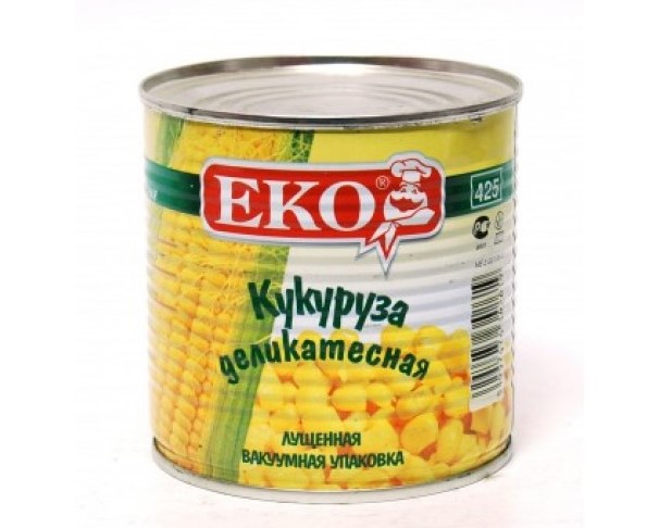 Кукуруза ЭКО Деликатесная 340г ж/б / интернет-магазин напитков Лоза в Улан-Удэ