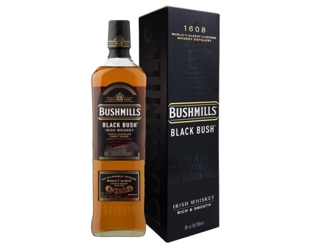 Виски БУШМИЛЛС Блэк Буш 700мл / интернет-магазин напитков Лоза в Улан-Удэ