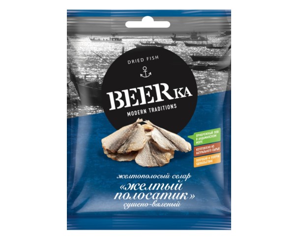 Рыба БИРКА Желтый полосатик 40 г / интернет-магазин напитков Лоза в Улан-Удэ