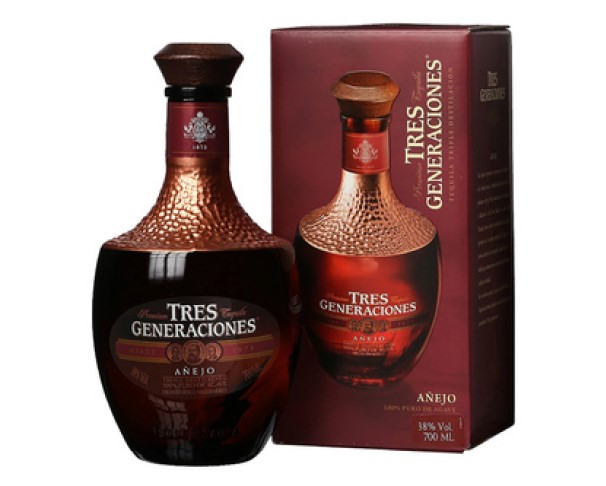 Текила САУЗА Трез Дженирасьонез Аньехо 750мл п/у / интернет-магазин напитков Лоза в Улан-Удэ