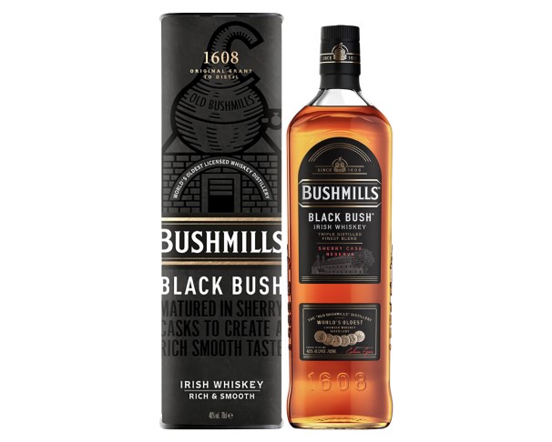 Виски БУШМИЛЛС Блэк Буш 700мл п/у / интернет-магазин напитков Лоза в Улан-Удэ