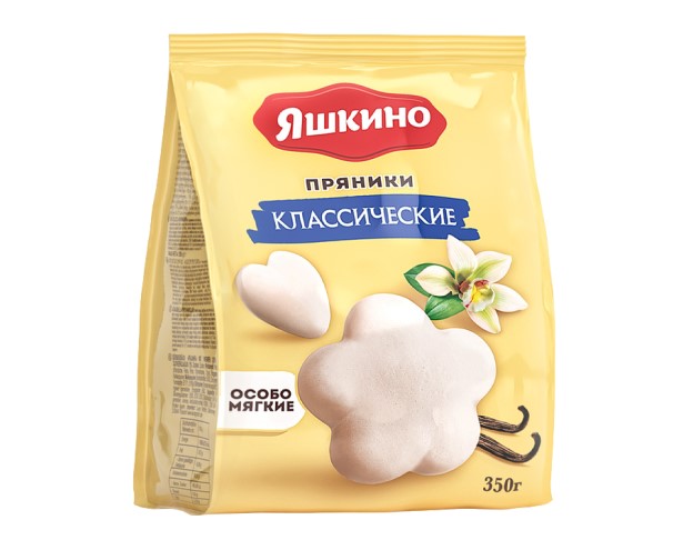 Пряники ЯШКИНО классические в глазури 350г / интернет-магазин напитков Лоза в Улан-Удэ