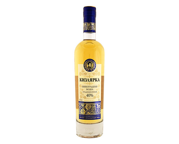 Водка КИЗЛЯРКА виноградная традиционная 500мл / интернет-магазин напитков Лоза в Улан-Удэ