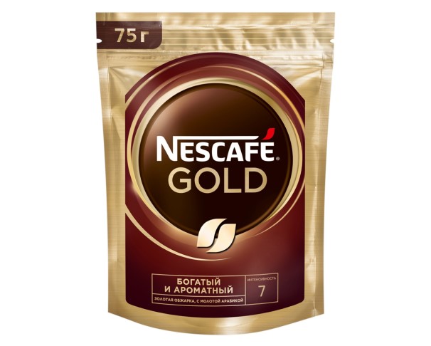 Кофе NESCAFE Gold 75 г м/у / интернет-магазин напитков Лоза в Улан-Удэ