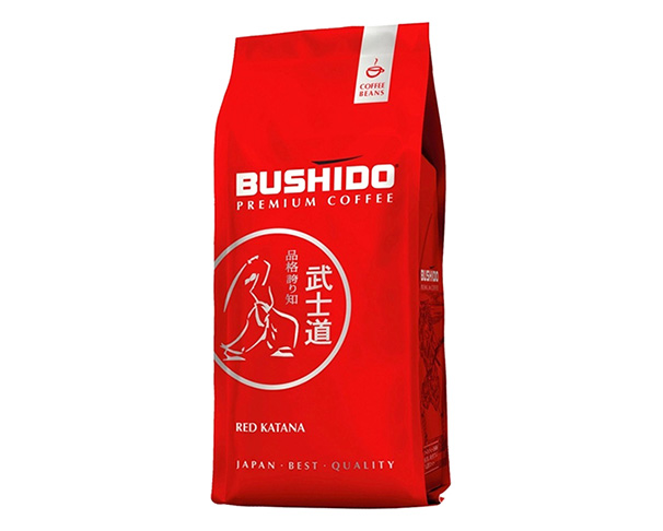 Кофе BUSHIDO Red Katana 100 г / интернет-магазин напитков Лоза в Улан-Удэ