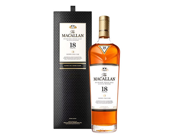 Виски МАКАЛЛАН СО 18 лет односолод. 700мл п/у / интернет-магазин напитков Лоза в Улан-Удэ