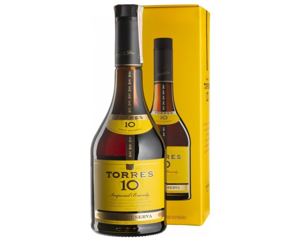 Бренди ТОРРЕС 10 Гран Резерва 700мл п/у / интернет-магазин напитков Лоза в Улан-Удэ