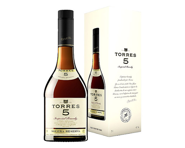 Бренди ТОРРЕС 5 Солера Резерва 700мл п/у / интернет-магазин напитков Лоза в Улан-Удэ