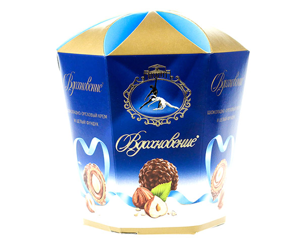 Конфеты Вдохновение с цельным фундуком 150г / интернет-магазин напитков Лоза в Улан-Удэ