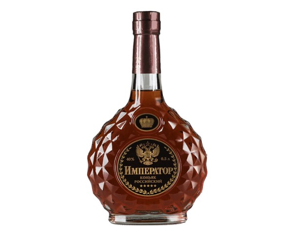 Коньяк РОССИЙСКИЙ Император 5лет 500мл / интернет-магазин напитков Лоза в Улан-Удэ