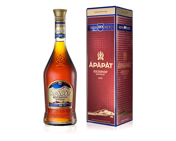 Коньяк АРАРАТ Ахтамар 10лет 700мл п/у / интернет-магазин напитков Лоза в Улан-Удэ