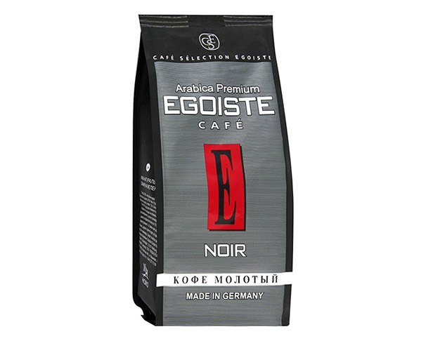 Кофе EGOISTE Noire Ground молотый 250г м/у / интернет-магазин напитков Лоза в Улан-Удэ